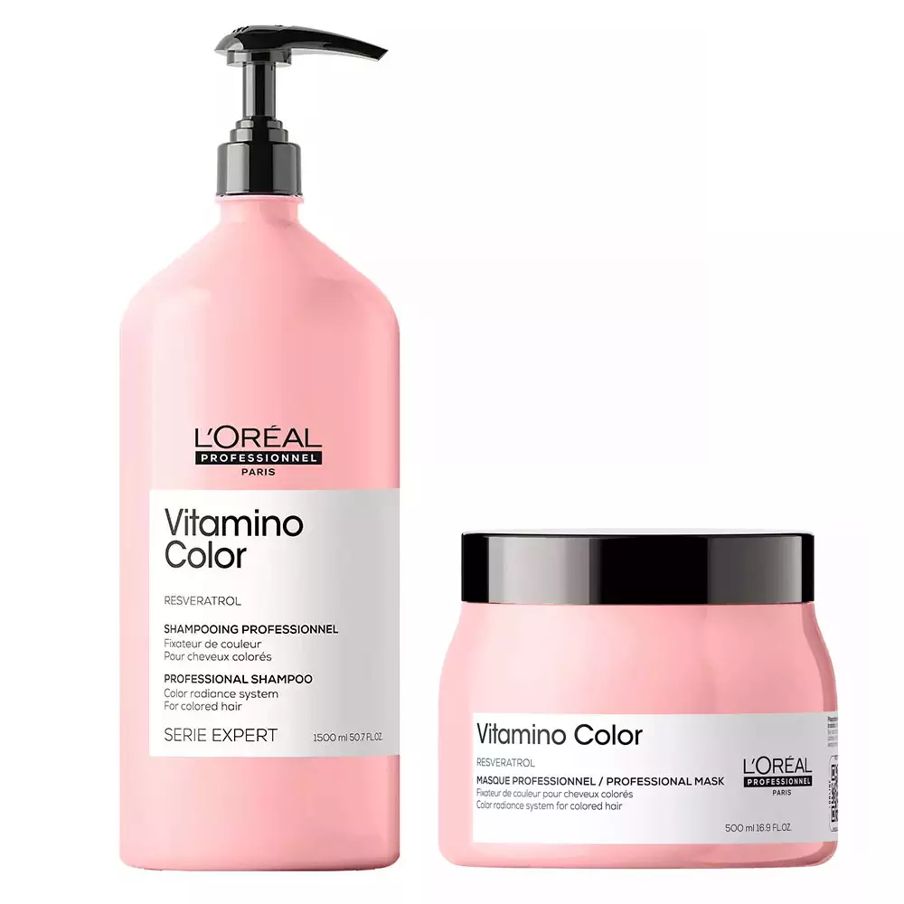 LORIAL Expert Vitamino Color Шампунь / Для окрашенных волос, 1500 мл фото 2